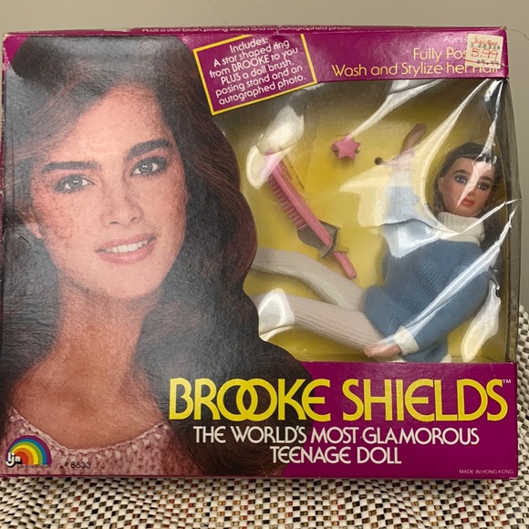 Vintage ljn Brooke Shields Posable Doll #8833 - Picture 1 of 8